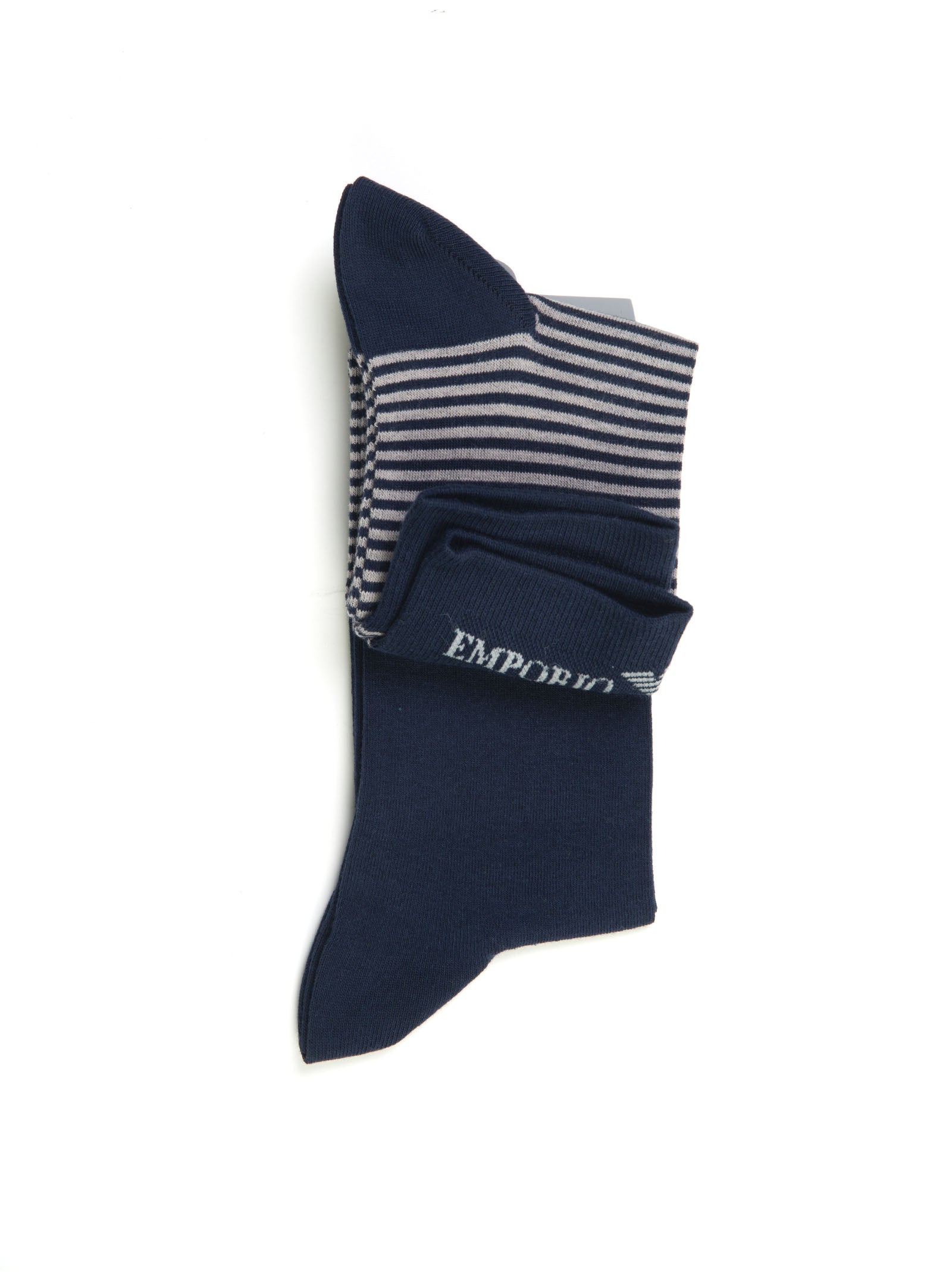 Blue patterned socks Emporio Armani Man