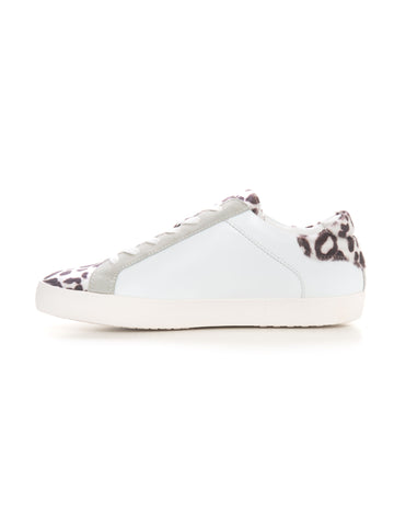 Sneakers with laces White-pink Love Moschino Woman