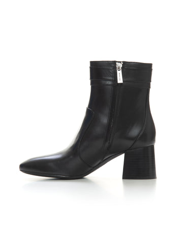 Padma Leather Boot Black Michael Kors Womens