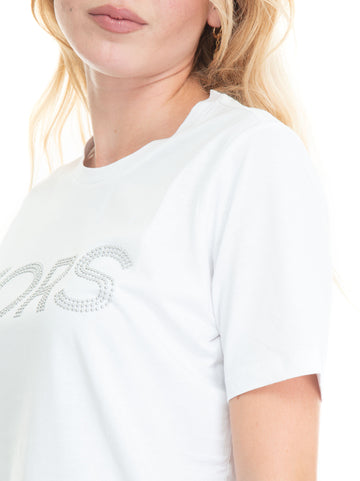 White T-shirt Michael Kors Woman