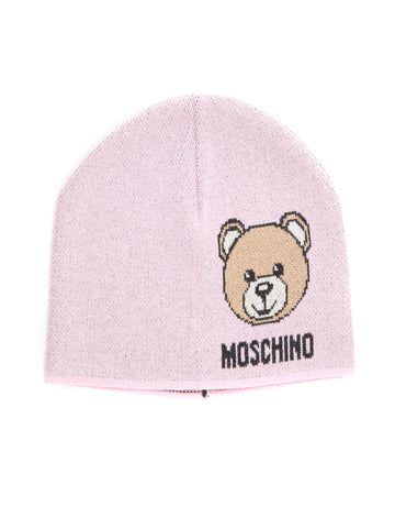 Pink Moschino Woman Hat