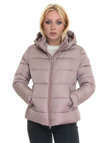 Pink TESS quilted jacket Save the Duck Woman