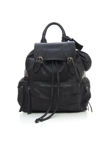 Leather backpack ROADTRIP Black The Jack Leathers Man