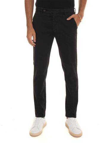 Chino model trousers Black Berwich Man