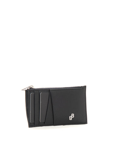 BRADLEY-ZIP-C-HOLDER zip wallet Black BOSS Man