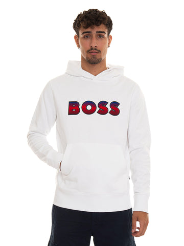 SEEGER99 hooded sweatshirt White BOSS Men