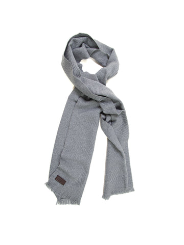 Classic scarf Gray Canali Men