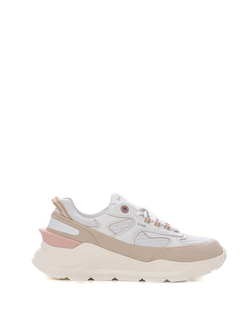 FUGA PONY high sneakers White-beige DATE Woman