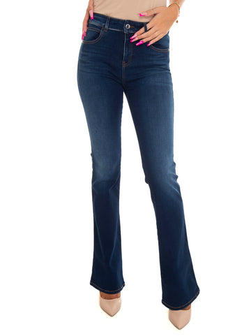 Jeans 5 tasche Blu medio Emporio Armani Donna