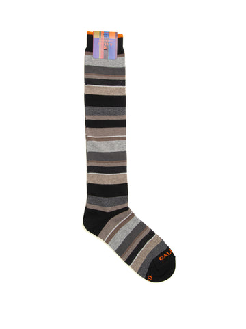 Long sock Black-cream Gallo Man