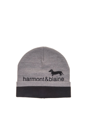 Harmont & Blaine Men's Grey-black Hat