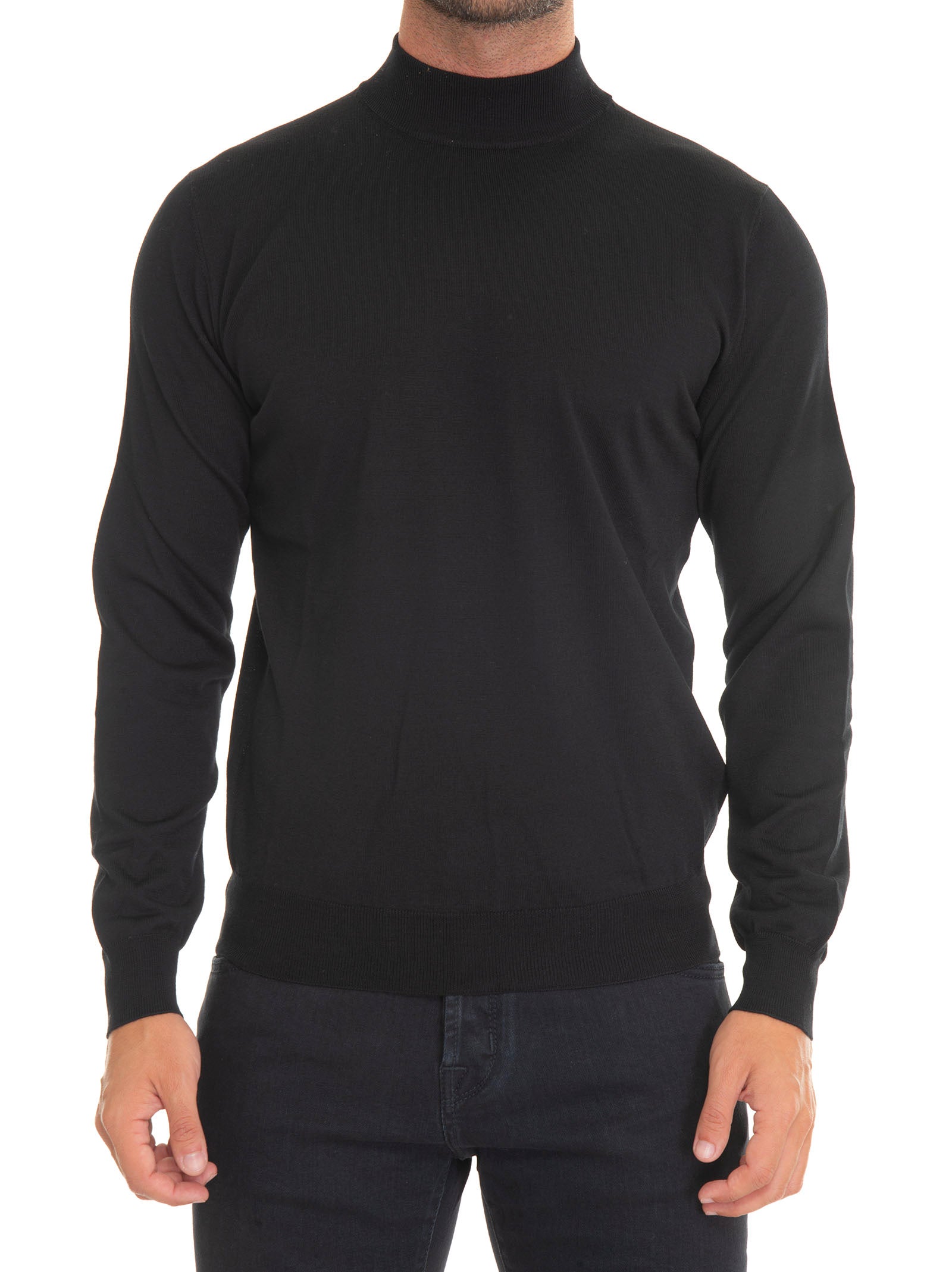 Pullover shop uomo nero