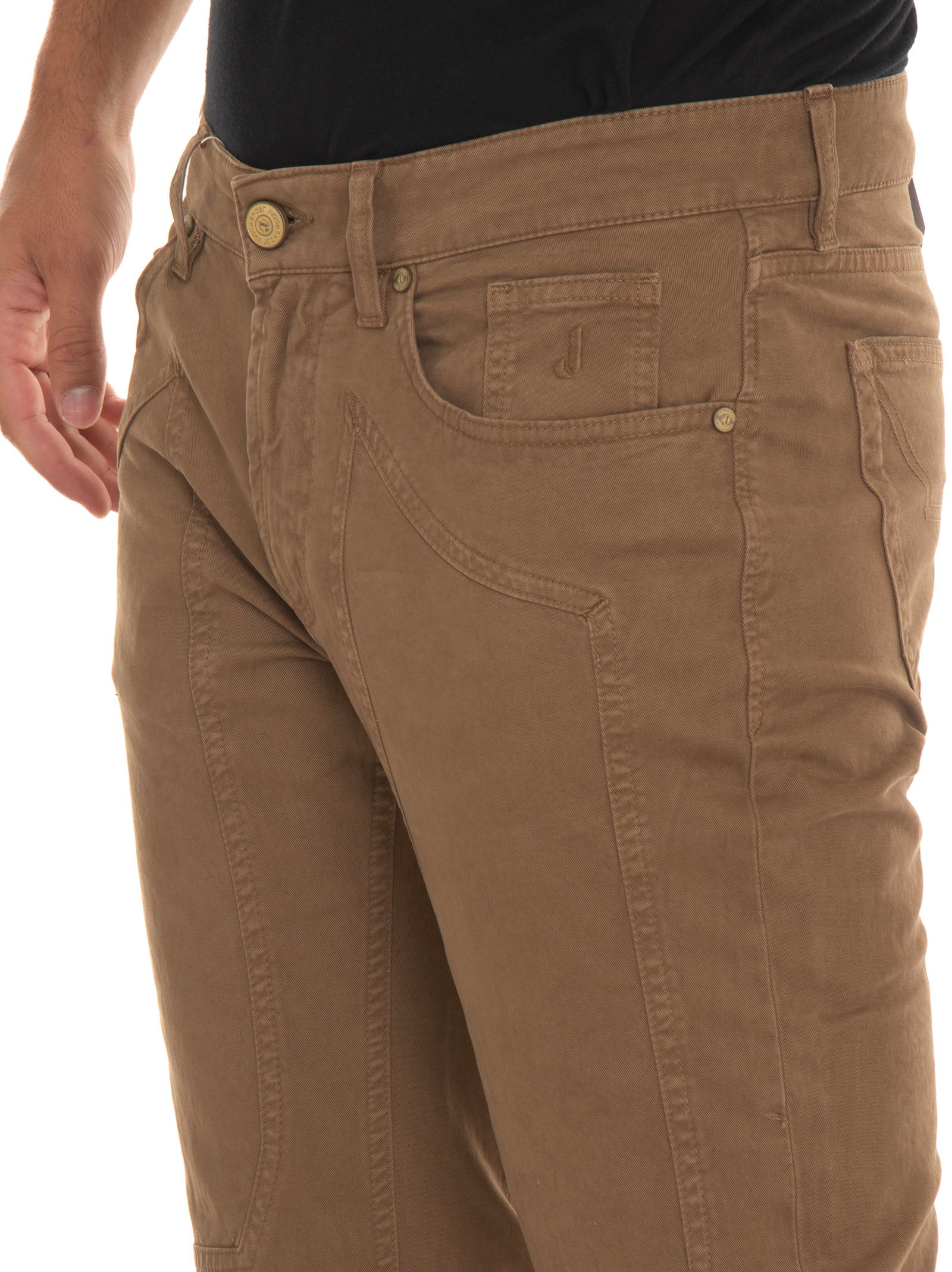 Pantalone 5 tasche Marrone Jeckerson Uomo