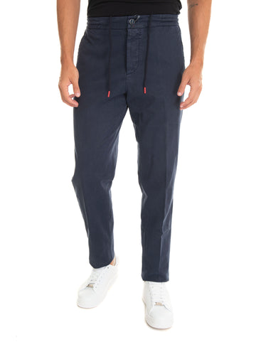 Blue Kiton Man jogger trousers