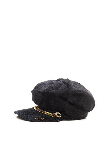 Hat with visor Black Liu Jo Woman