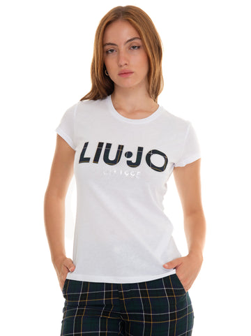 White T-shirt Liu Jo Woman