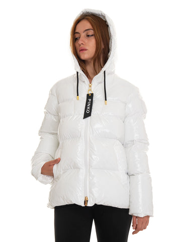 Eleodoro quilted jacket White Pinko Woman