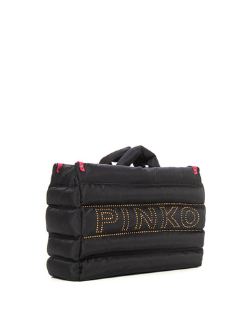 Medium shopper bag Black Pinko Donna