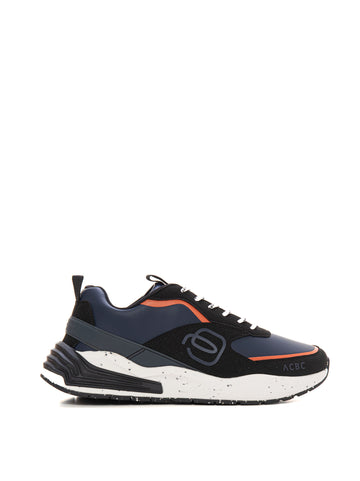 Blue-orange Piquadro Men's Sneakers