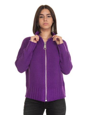Short cardigan Purple Quality First Woman