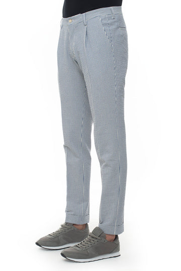 Chino trousers Blue Angelo Nardelli Man
