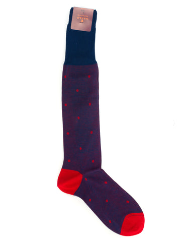 Patterned socks Bordeau Gallo Man