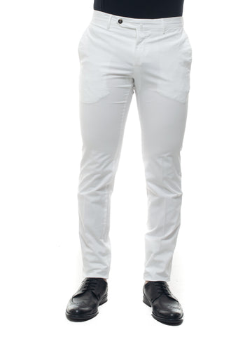Chino model trousers White PT01 Man
