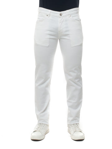 Jeans 5 tasche Bianco PT05 Uomo