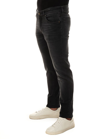 5-pocket jeans Black denim PT05 Man