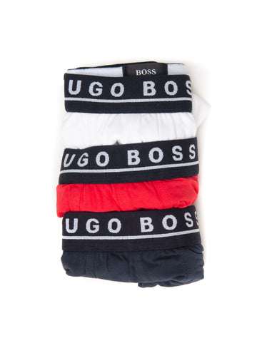 Set of 3 Boxers Black-red by BOSS Man