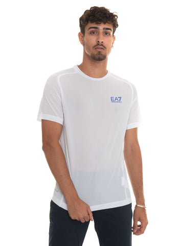 T-shirt manica corta Bianco EA7 Uomo