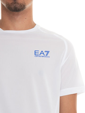 T-shirt manica corta Bianco EA7 Uomo