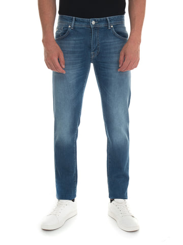 Jeans 5 tasche Nerano Denim medio Marco Pescarolo Uomo