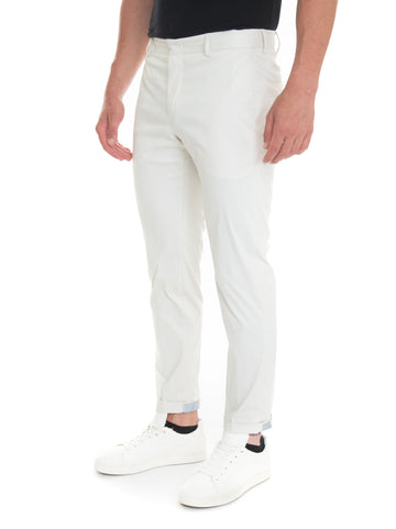 Chino model trousers Milk PT01 Man