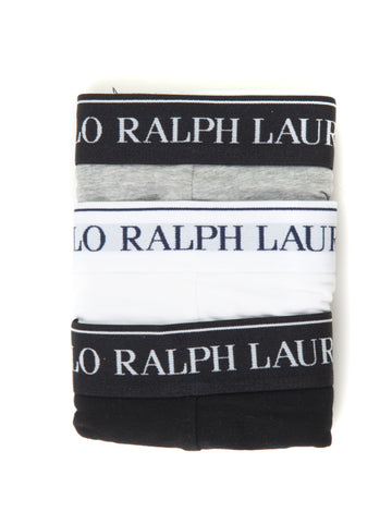 Set 3 Slip Bianco-nero-grigio Ralph Lauren Uomo