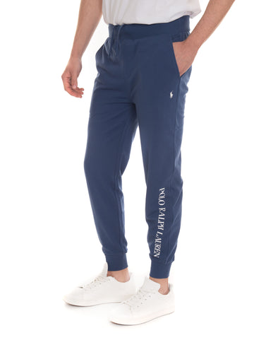 Pantalone tuta Blu Ralph Lauren Uomo