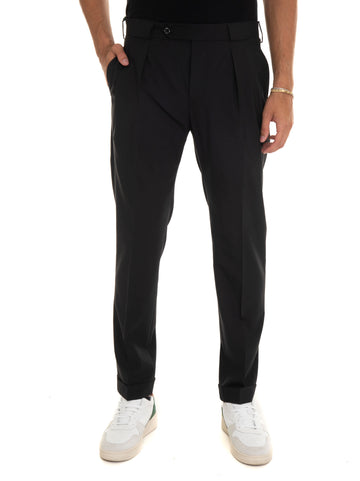 Chino model trousers Black Berwich Man