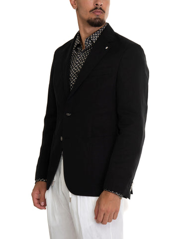 C-HANRY 2-button jacket Black by BOSS Man
