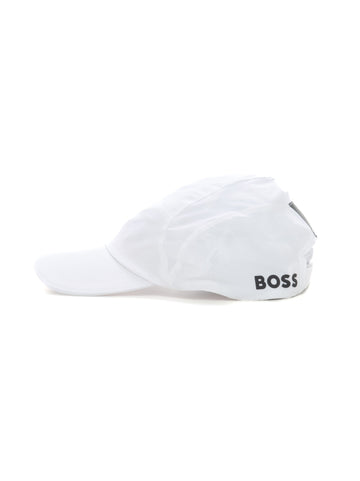 White peaked cap by BOSS Menswear