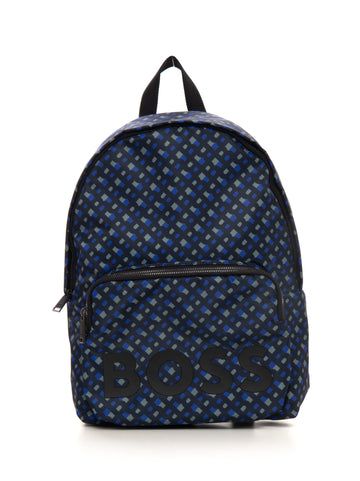 CATCH Light Blue Backpack by BOSS Man