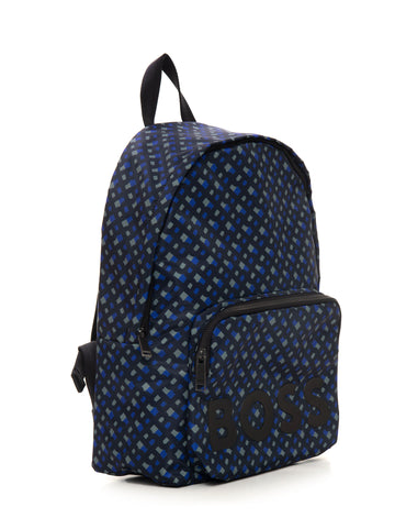 CATCH Light Blue Backpack by BOSS Man