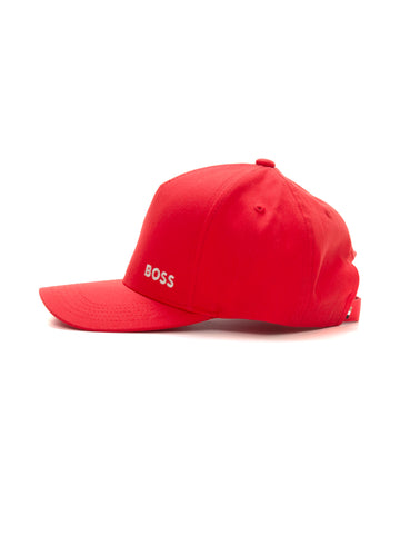 Red BOSS Men's cap with visor