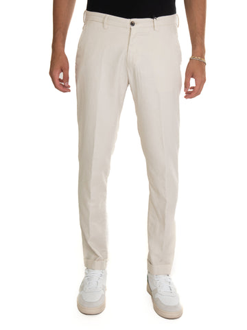 Pantalone modello chino Bianco CC Corneliani Uomo