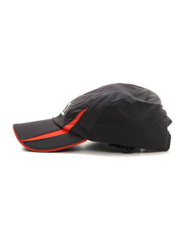 Cap with visor Black-orange EA7 Man