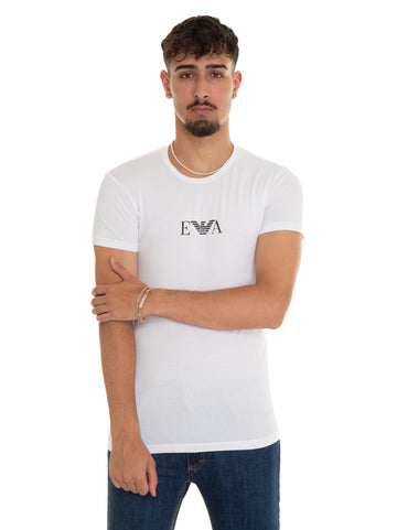 Set 2 T-shirts Bianco Emporio Armani Uomo