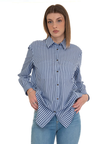 Loose-fitting women's shirt Blu Fay Donna