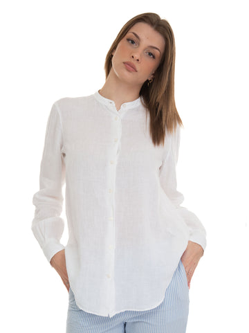Camicia in lino Bianco Fay Donna
