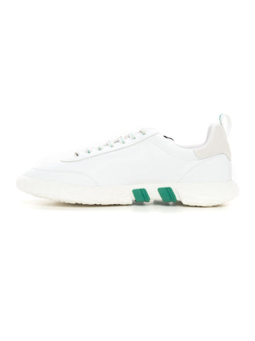 Sneakers in leather 3R White-green Hogan Man