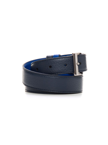 Cintura reversibile Blu-bluette Hogan Uomo