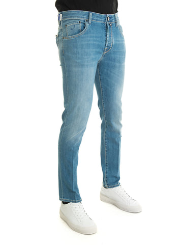 5-pocket light denim jeans Jacob Cohen x Histores Man